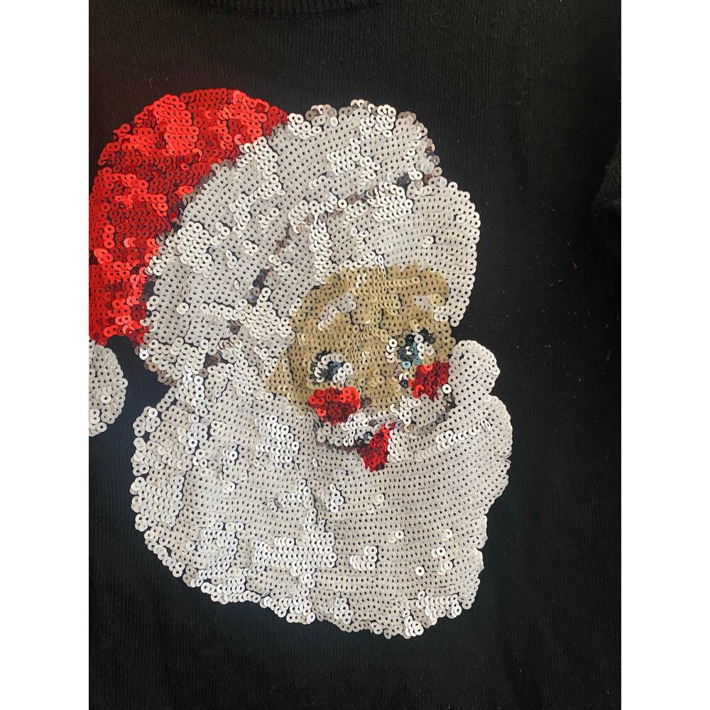 Vintage Santa Christmas Sweater M - Picture 2 of 4